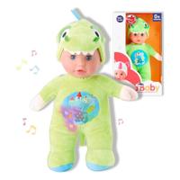 Babypop Reig 30 cm Dinosaurus Knuffel Groen (30 cm) - thumbnail