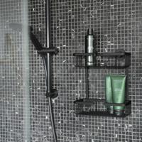 Differnz Draadmand aluminium rechthoek 25x11.6x30cm 2 laags zwart 34.100.15 - thumbnail