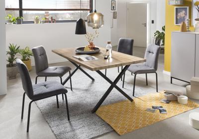 Artistiq Eettafel 'Terrian' Eikenlook, 160 x 90cm Artistiq Eettafel 'Terrian' Eikenlook, 160 x 90cm