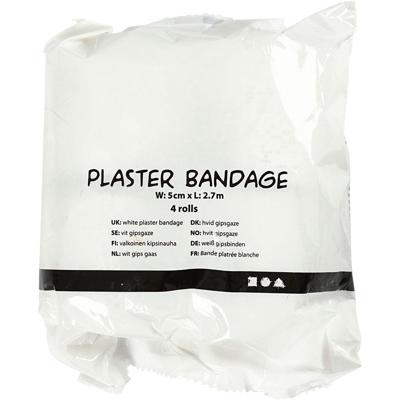 Creativ Company gipsgaas 4 rollen, 2,7m per rol