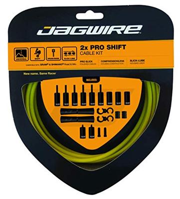 JAGWIRE 2x pro shift kit - yellow