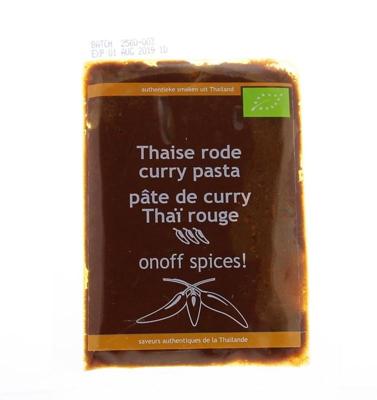 Onoff Thaise rode currypasta bio 50 Gram