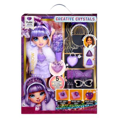 MGA Entertainment Rainbow high crystal fashion modepop - violet