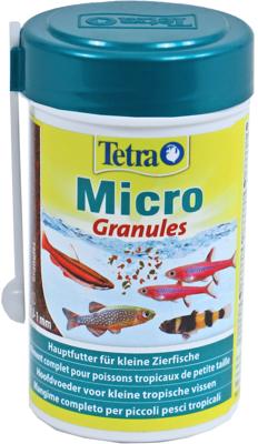 Tetra Micro Granulaat 100 Ml - Compleet Voer voor Kleine Vissen, Bevordert Kleur & Gezondheid