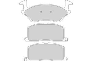 Remblokken set 36711