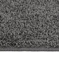 VidaXL Vloerkleed shaggy anti-slip 200x290 cm donkergrijs - thumbnail