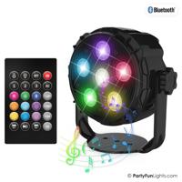 PartyFun Lights Bluetooth luidspreker 6x power leds - thumbnail