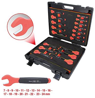 Steeksleutelset met isolatie, 18-delig KS Tools 118.1500