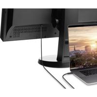 Renkforce USB-C / HDMI Adapterkabel USB-C stekker, HDMI-A-stekker 0.50 m Zwart UHD 4K @ 60 Hz RF-4531590 USB-C-displaykabel - thumbnail