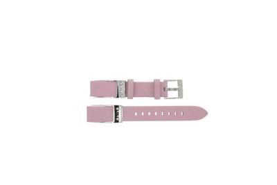 Horlogeband Armani Exchange AX5313 Leder Roze 16mm