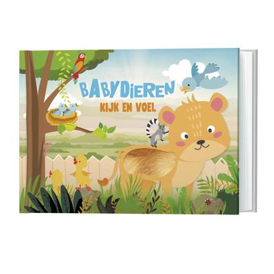 Lantaarn Publishers Kijk en voel - babydieren