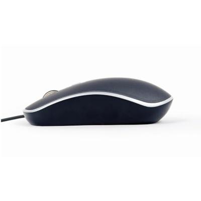Muis met Kabel en Optische Sensor GEMBIRD MUS-4B-06-BS 1200 DPI (1 Stuks)