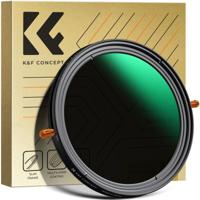 K&F Concept CPL + variabel ND filter ND2-ND32 Nano D 49mm - grijsfilter met polarisatiefilter en HD coating - thumbnail