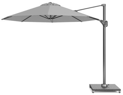 Platinum | Zweefparasol Voyager T¹ Ø 300 cm | Lichtgrijs