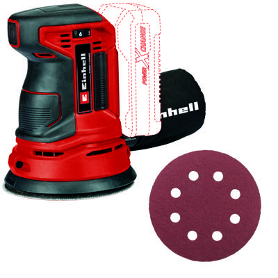 Einhell Power X-Change TE-RS 18 Li-Solo 4462010 Excentrische accuschuurmachine Ø 125 mm