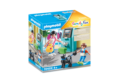 Playmobil® Family Fun 70439 vakantiegangers met geldautomaat Playmobil® Family Fun 70439 vakantiegangers met geldautomaat