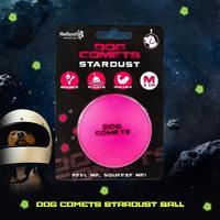 Dog Comets Ball Stardust Roze M - thumbnail