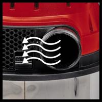 Einhell TE-VC 2340 SACL 2342470 Nat- en droogzuiger 40 l - thumbnail