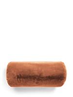 Essenza Essenza Furry roll cushion 22x50 Bright terra - thumbnail