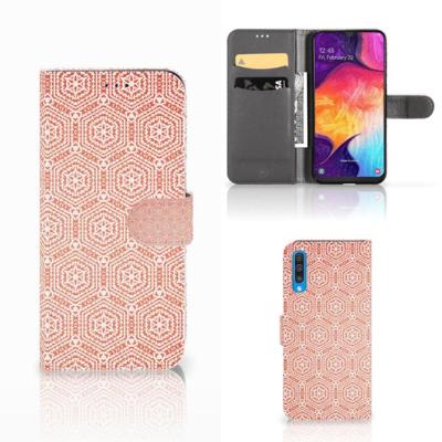 Samsung Galaxy A50 | Telefoon Hoesje | Pattern Orange Samsung Galaxy A50 | Telefoon Hoesje | Pattern Orange