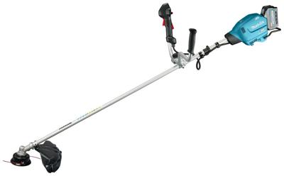 Makita UR013GT204 | XGT 40V Max | Accu Bosmaaier | U-greep | 5,0 Ah accu (2 st) | snellader | in doos UR013GT204