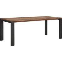 DTP Home Eettafel 'Tracks' Teakhout, 225 x 90cm - thumbnail