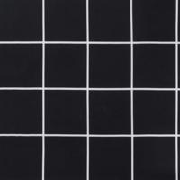 VidaXL Tuinbankkussen ruitpatroon 120x50x7 cm stof zwart - thumbnail