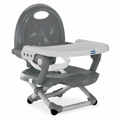 CHICCO Pocket Snack Table Elevator donkergrijs CHICCO Pocket Snack Table Elevator donkergrijs