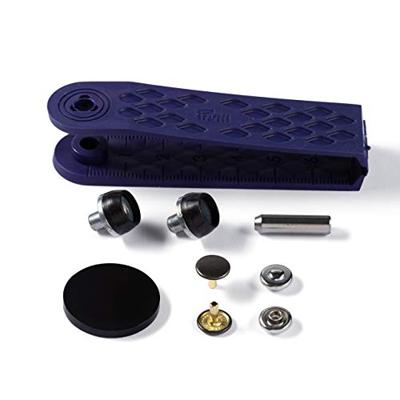 Siernieten messing 9mm zilver-oud ijzer