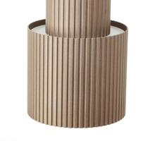 Brilliant Hanglamp rondCadiz 4-lichts zwart met brons - 60119/76 - thumbnail