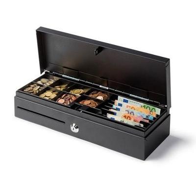 Geldlade fliptop zwart 24V 1A