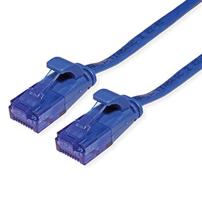 VALUE UTP patchkabel, Cat.6A (Class EA), extra plat, blauw, 3 m VALUE UTP patchkabel, Cat.6A (Class EA), extra plat, blauw, 3 m