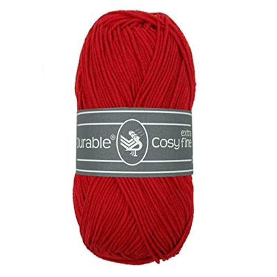 Durable Cosy Extra Fine 318 Tomato - Haakgaren / Breigaren
