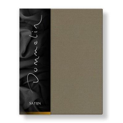 Dommelin Dommelin Laken Uni Satijn 300TC 512 Taupe 200x270 cm