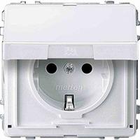 Merten MEG2310-7219 Wandcontactdoos AquaDesign Polair-wit 1 stuk(s) - thumbnail