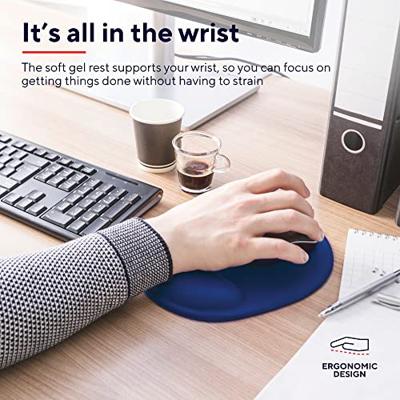 Trust BigFoot Muismat Polssteun Blauw Trust BigFoot Muismat Polssteun Blauw