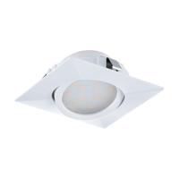 Eglo Led plafondspotPineda Square (3x) 3x6w - 3000K - 8,4cm wit - 95844 - thumbnail