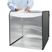 Hama ToGo Opvouwbare Mini Fotostudio + LED-Ringlamp 50x50 cm Zwart/Wit - thumbnail