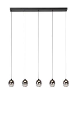 Lucide TAMINO - Hanglamp - LED Dimb. - 5x5,6W 3000K - Zwart