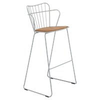 Houe Paon barkruk taupe - thumbnail