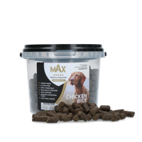 Max Adult Geperste Brokken Kip & Rijst 400 g - thumbnail