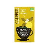 Lemon & ginger tea bio 20 Zakjes - thumbnail