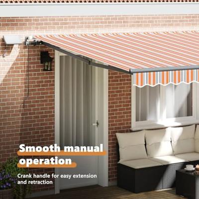 VidaXL Inklapbaar zonnescherm multikleur 400 ×300 cm stof