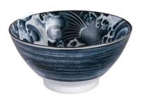 Japanse keramische kom - Tokyo Design Studio - Japonism Carp Sori - 1000ml - 17.8x8.8cm - thumbnail
