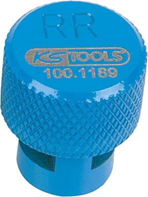 KS Tools 100.1189 RDKS / TPMS bandenontluchter, blauw, rechts achter