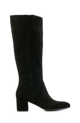 Lamica Quela L suède laarzen met brede schacht zwart