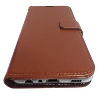 Valenta Book Case Gel Skin Samsung Galaxy A72 4G Brown - thumbnail