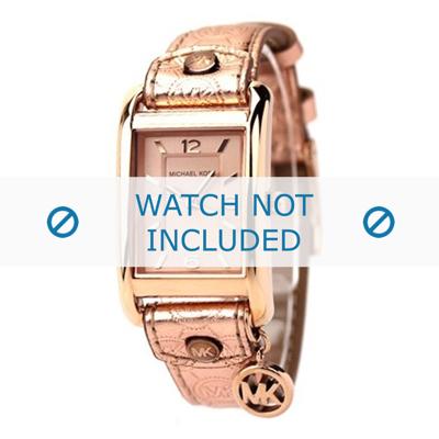 Horlogeband Michael Kors MK2248 Leder Rosé 18mm Horlogeband Michael Kors MK2248 Leder Rosé 18mm