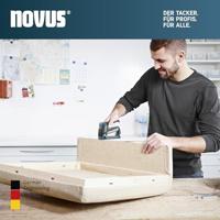 Novus Tools J-25 030-0459 Nietpistool Type niet Type 53, Type 53F, Type 37, Type 11 Lengte nieten 4 - 10 mm - thumbnail