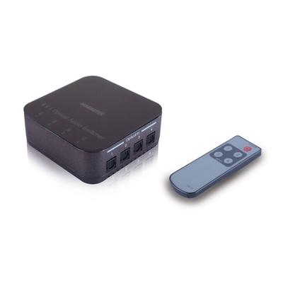Connect TS41 - Optical switch - 4 in / 1 uit - Toslink